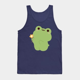 Frog with flower Tank Top